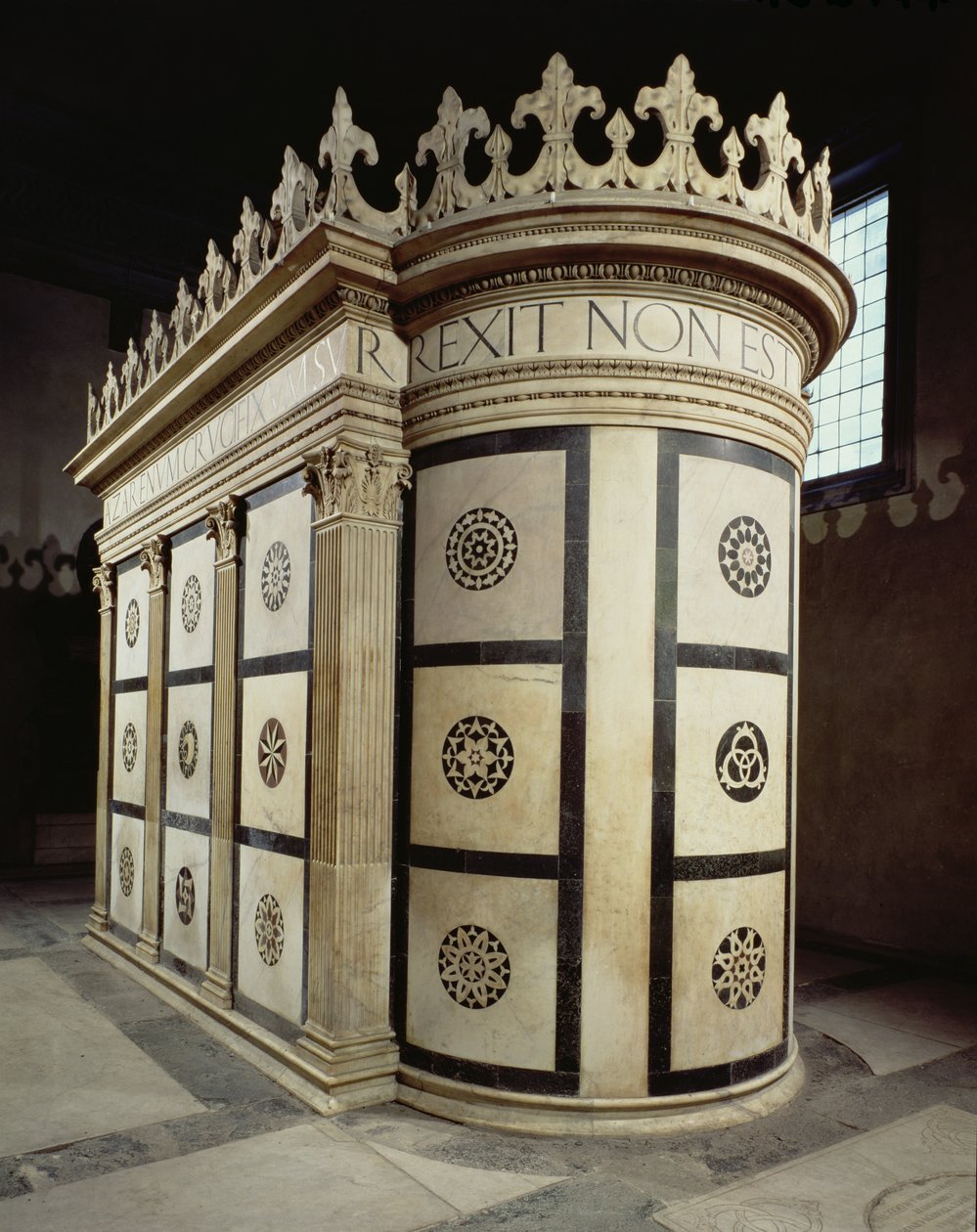 Le Petit Temple du Saint-Sépulcre dans la Chapelle Rucellai, 1467 - Leon Battista Alberti