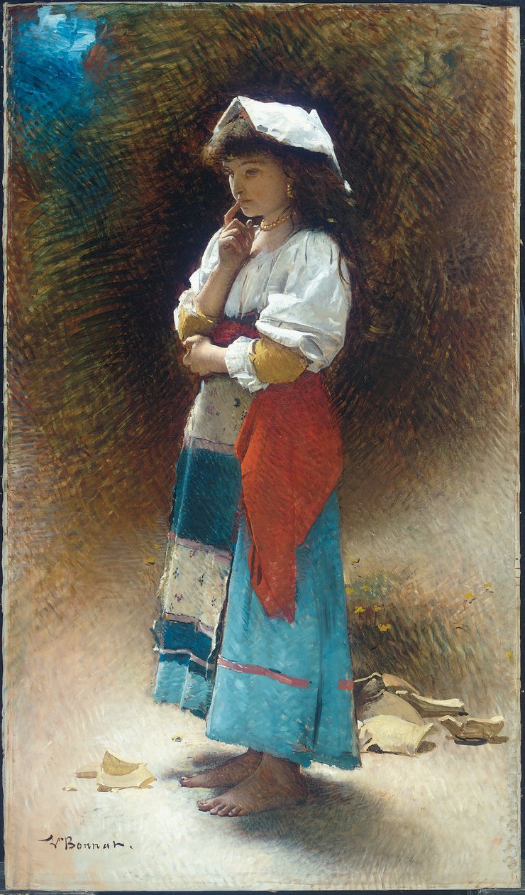 La cruche cassée - Leon Joseph Florentin Bonnat