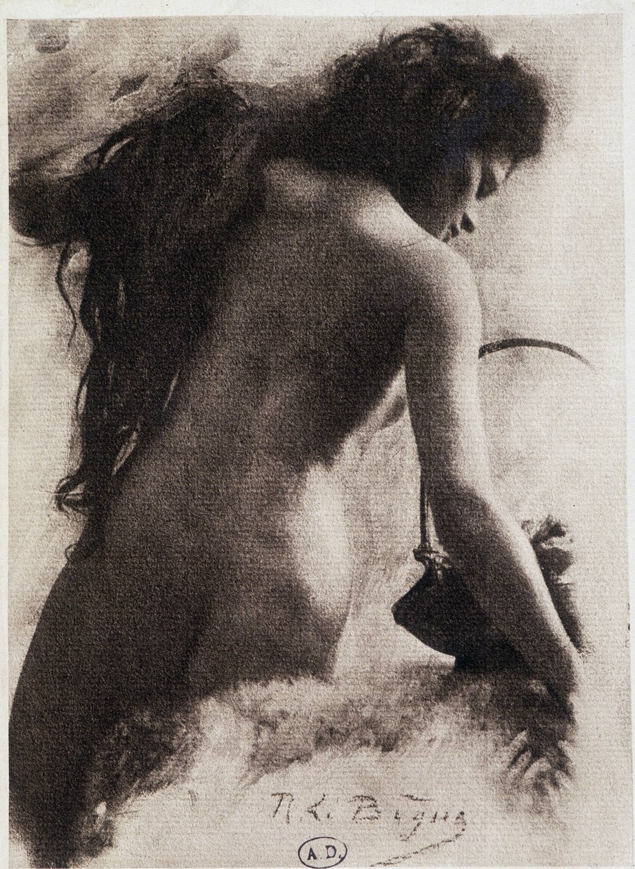 Esquisse (dos féminin) par Le Bègue dans « Les Procédés d