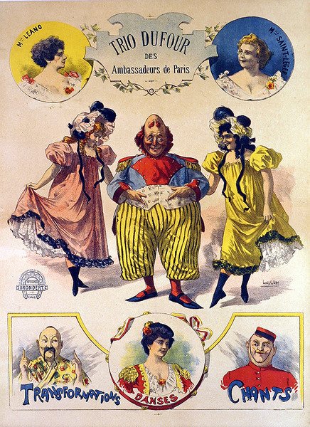 Affiche Trio DuFour - Leon Louis Oury
