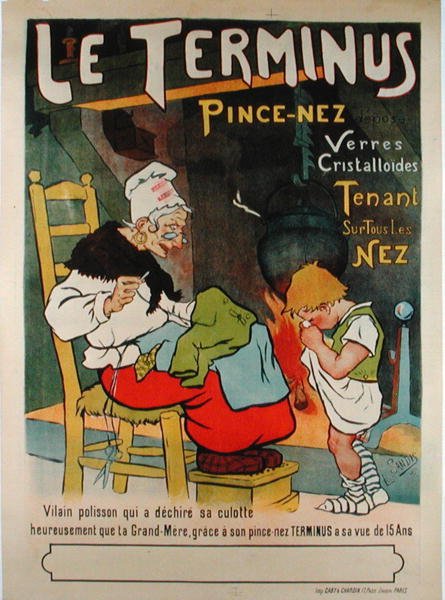 Affiche publicitaire pour le 