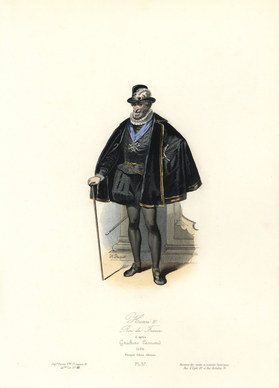 Roi Henri IV de France - Leonard Gaultier