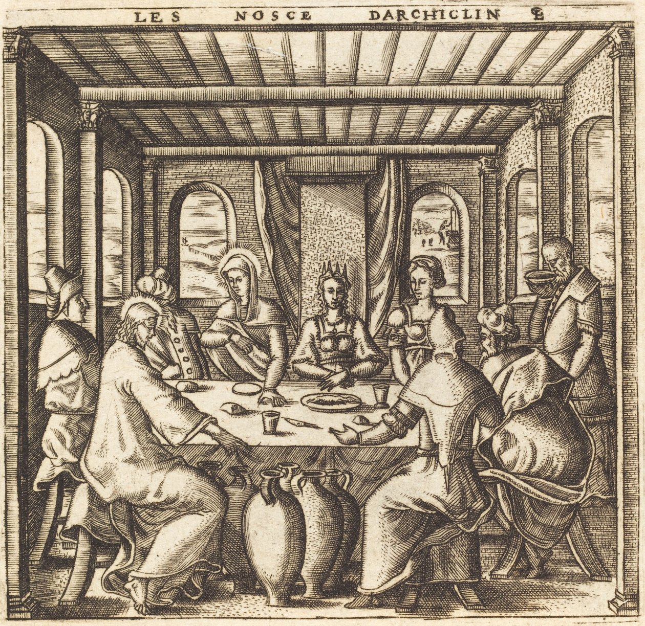 Les Noces de Cana (Christ change l