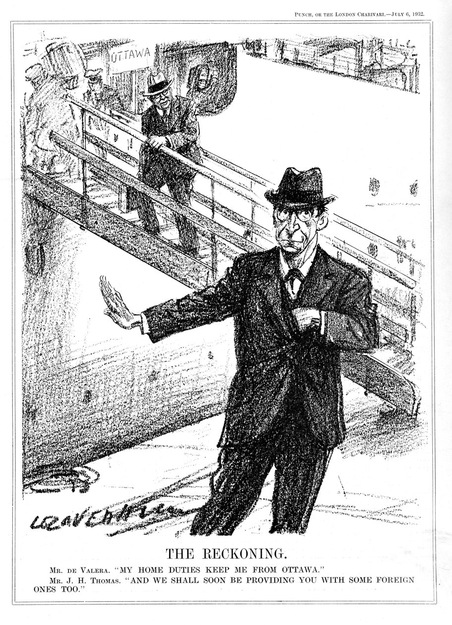 Eamon De Valera déclinant l