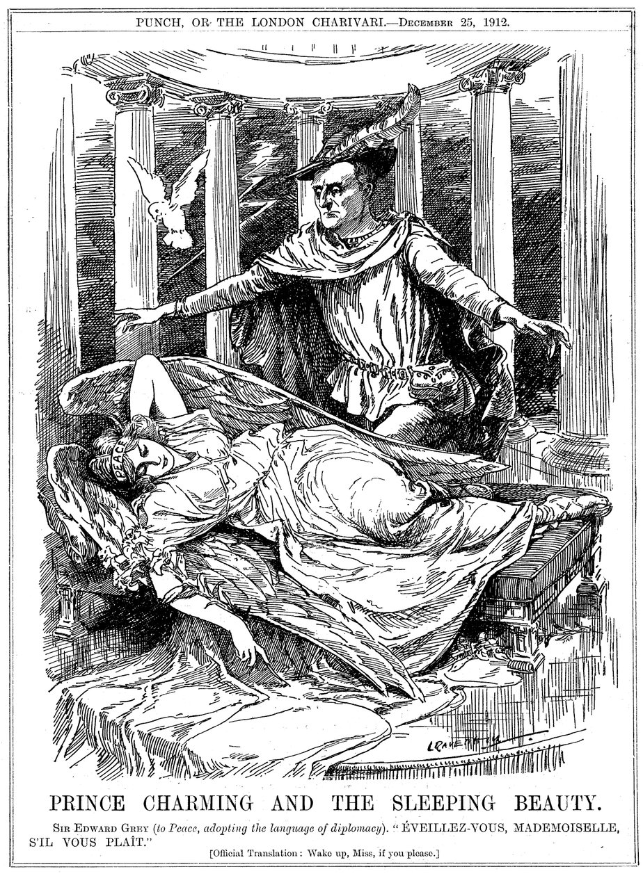 Le Prince Charmant et la Belle au bois dormant, 1912 - Leonard Raven Hill