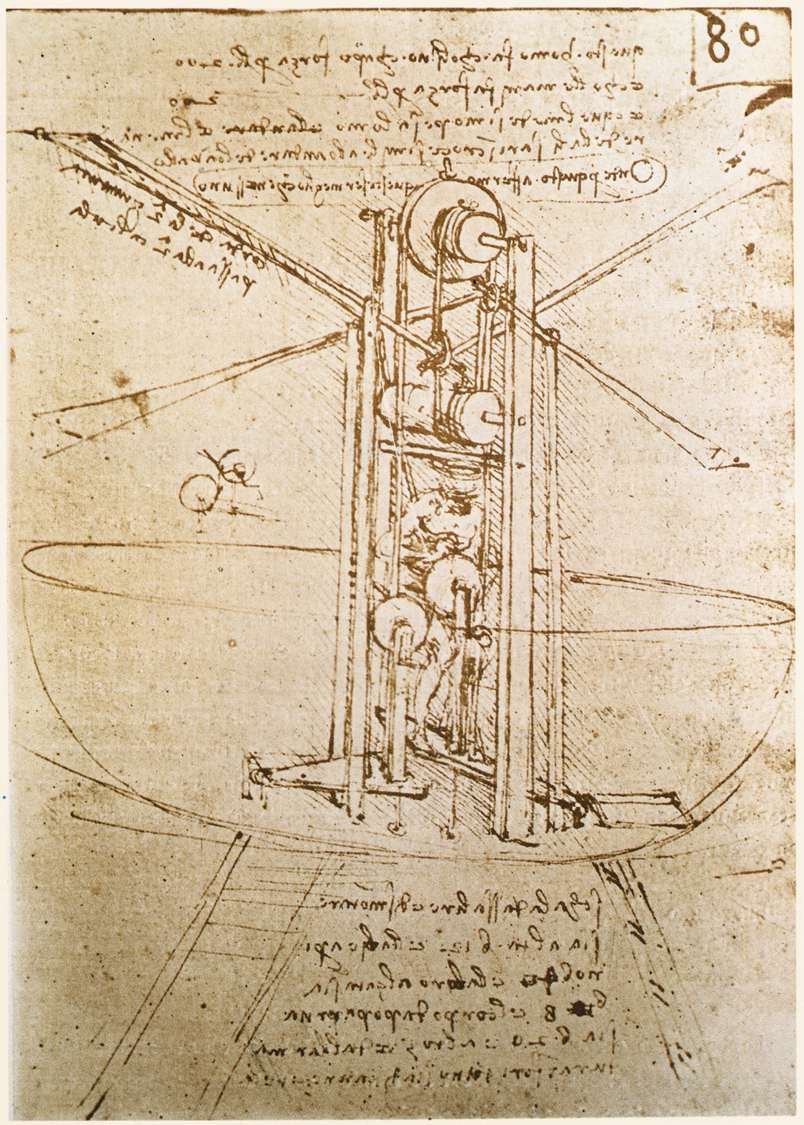 Machine volante - Leonardo da Vinci