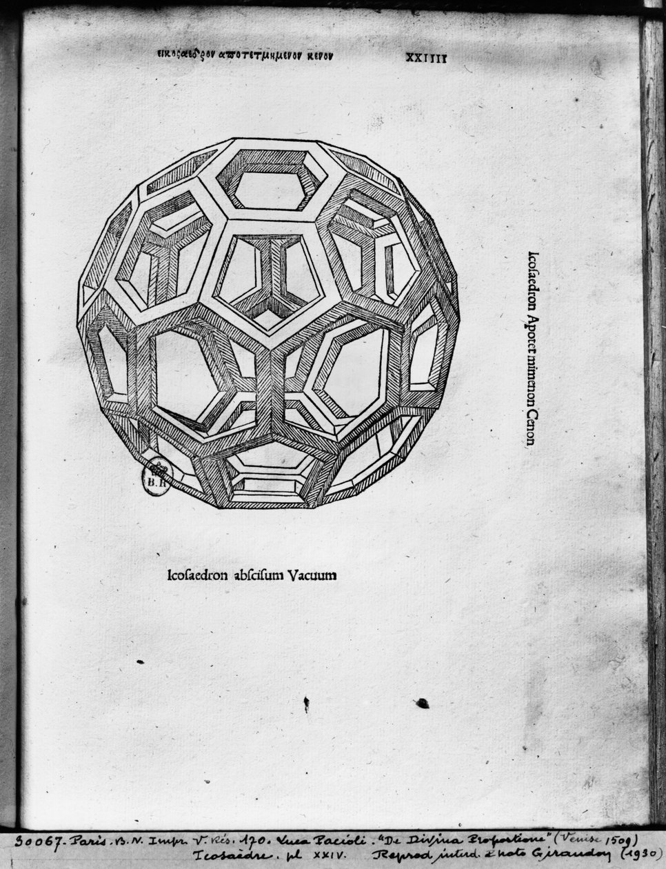Icosaèdre, de 