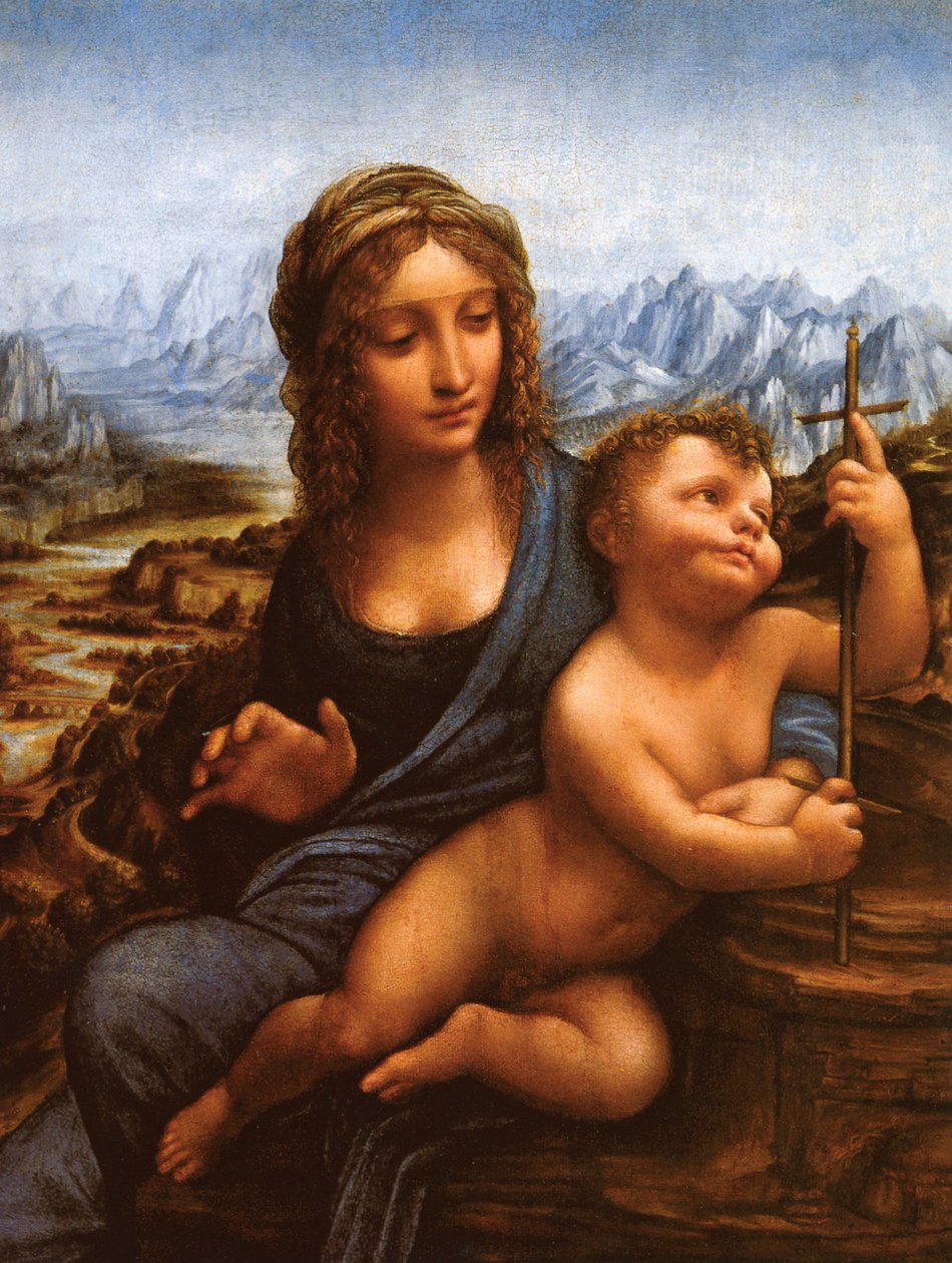 Madone au fuseau - Leonardo da Vinci