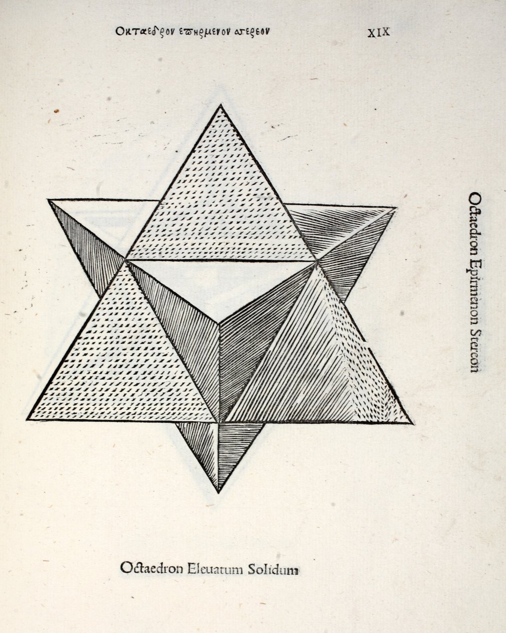 Octocedron elevatum solidum, illustration de 
