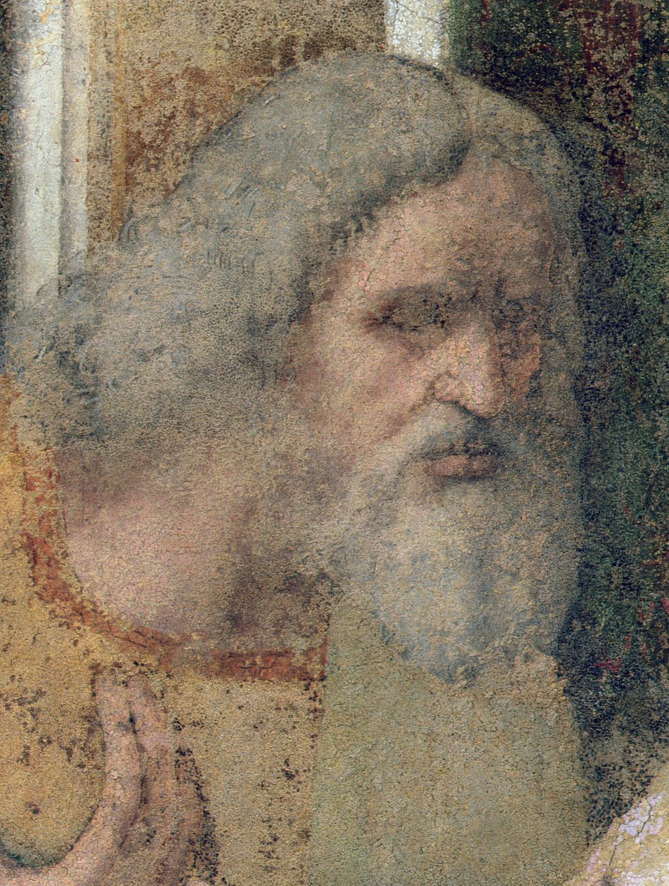 La Cène, 1495-97 (après restauration) (détail) - Leonardo da Vinci
