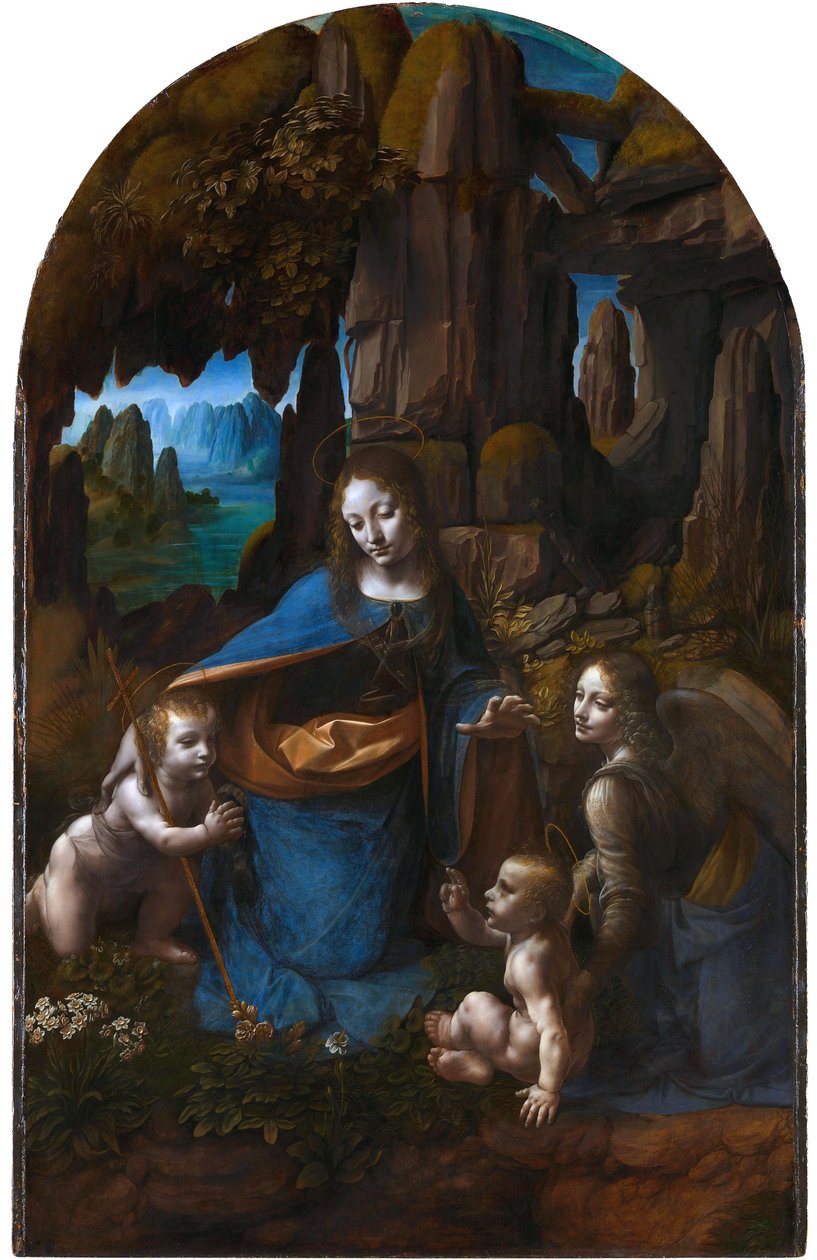 La Vierge aux rochers - Leonardo da Vinci