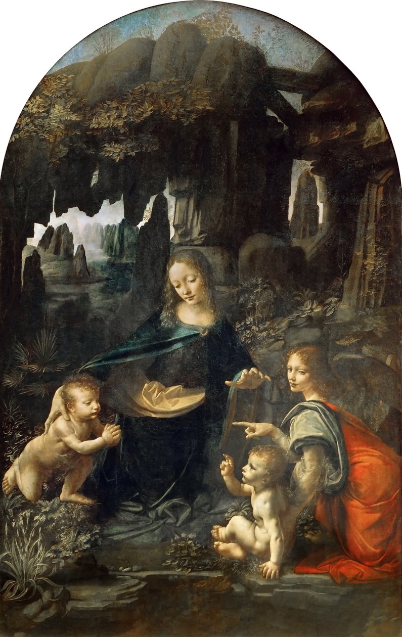 La Vierge aux rochers - Leonardo da Vinci