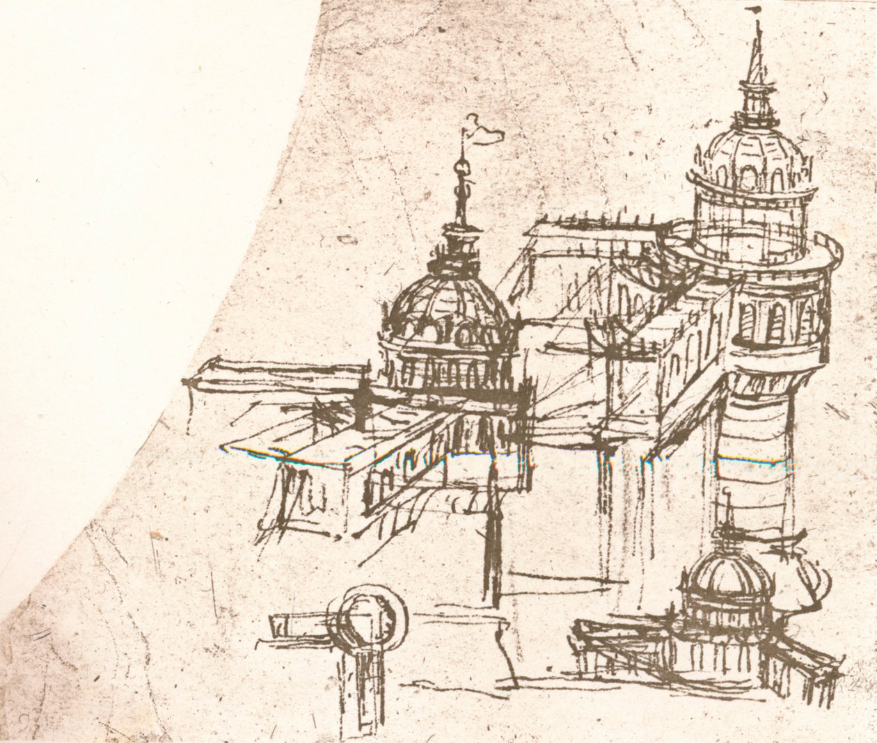 Architecture pour châteaux, vers 1472-vers 1519 1883 - Leonardo da Vinci
