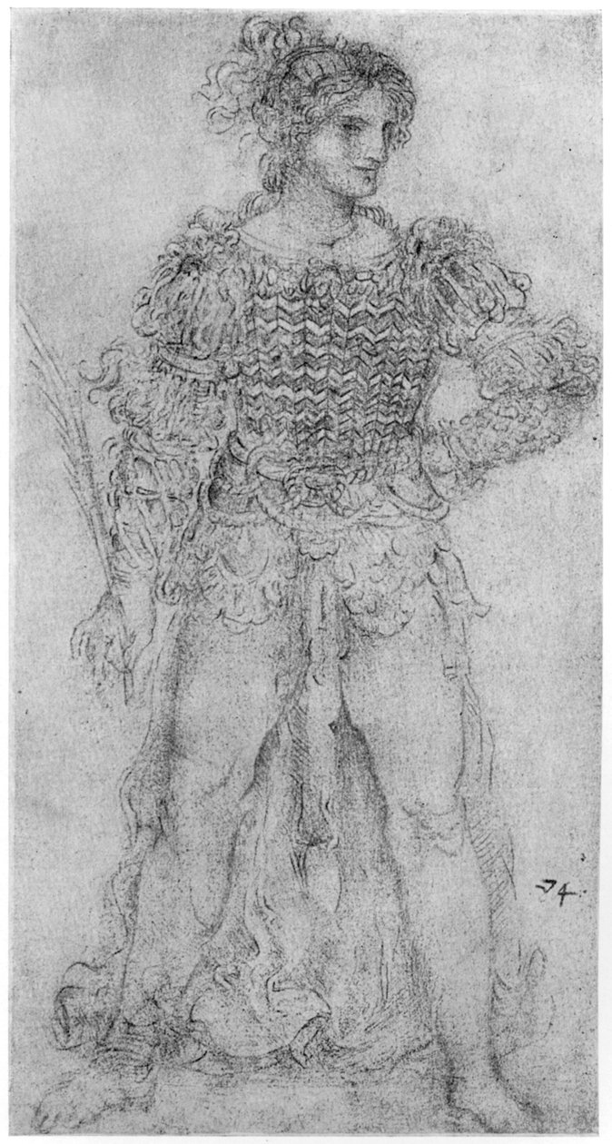 Étude de costume, 1954 - Leonardo da Vinci