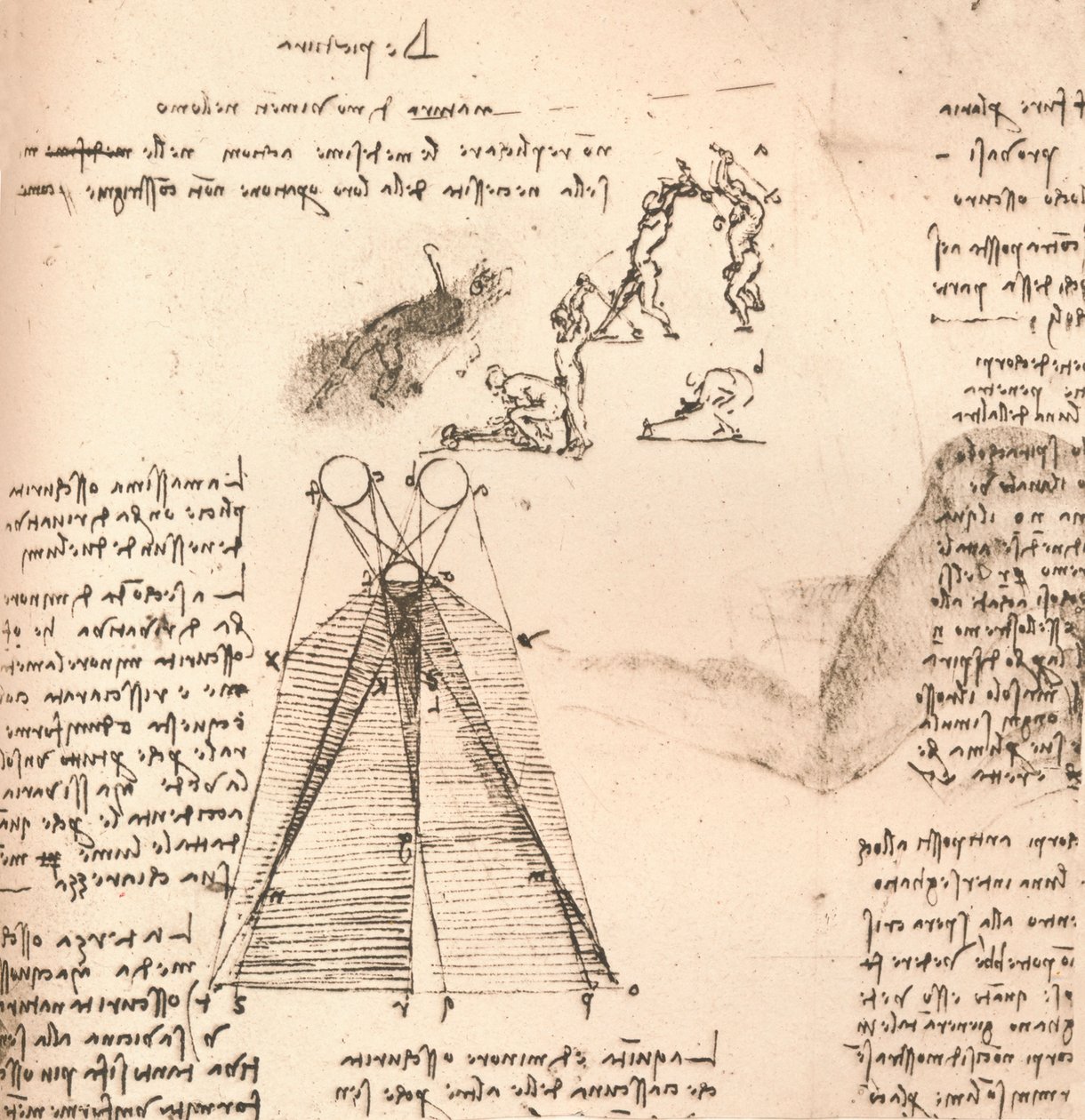 Diagramme illustrant la théorie de la lumière et de l