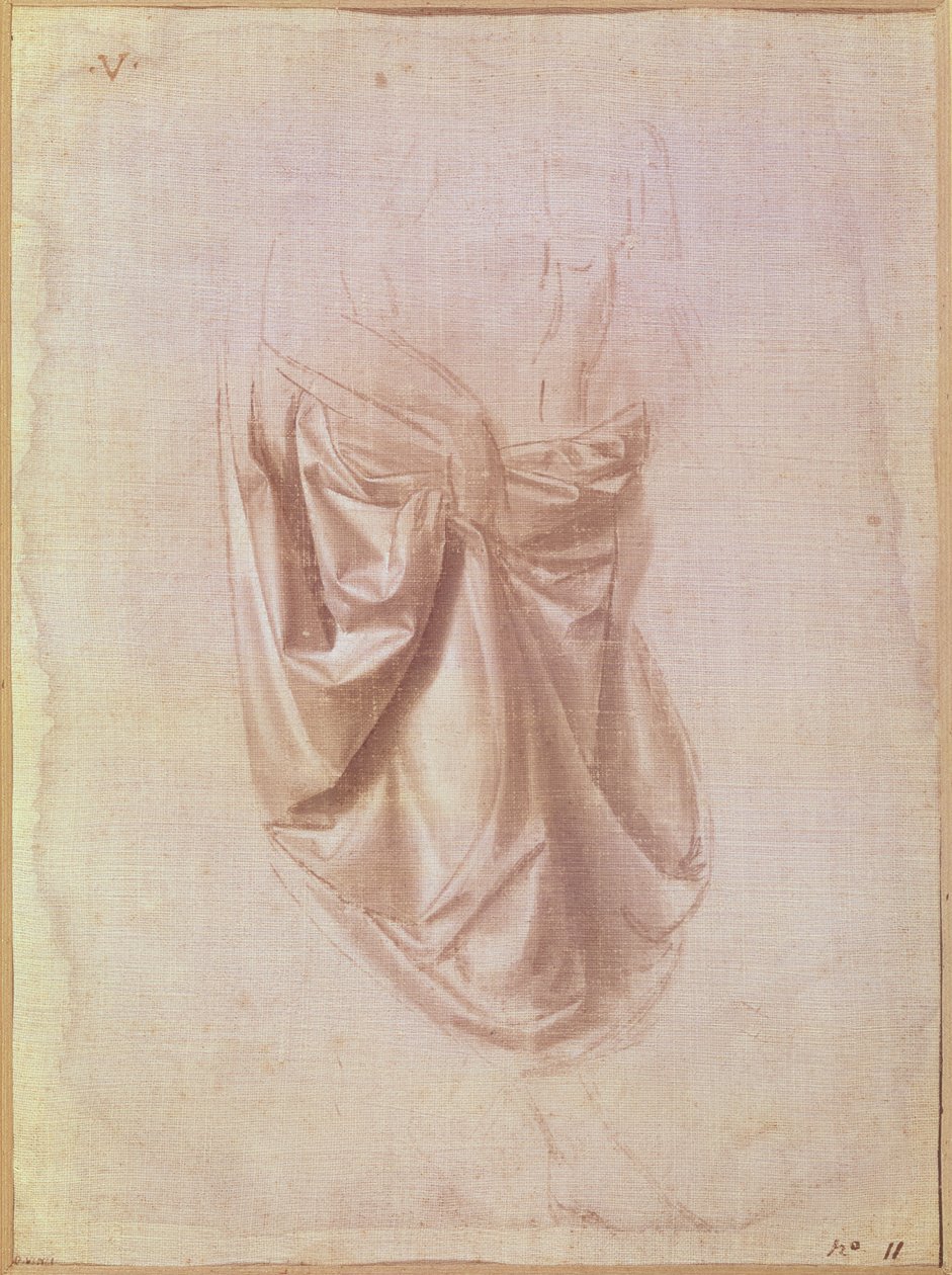 Étude de draperie - Leonardo da Vinci