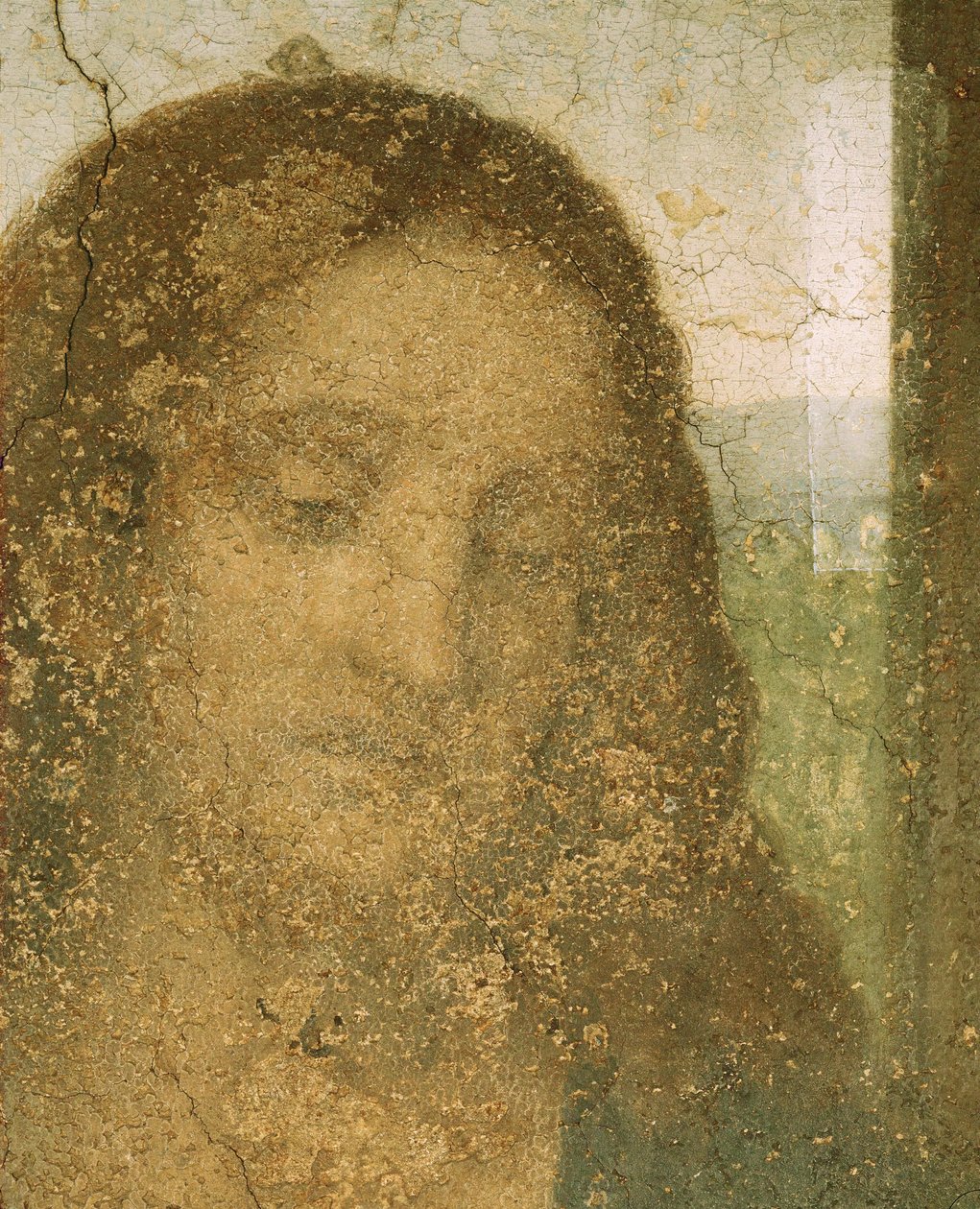 La tête de Jésus - Leonardo da Vinci