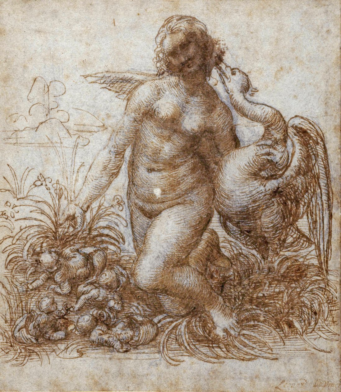 Léda et le cygne - Leonardo da Vinci