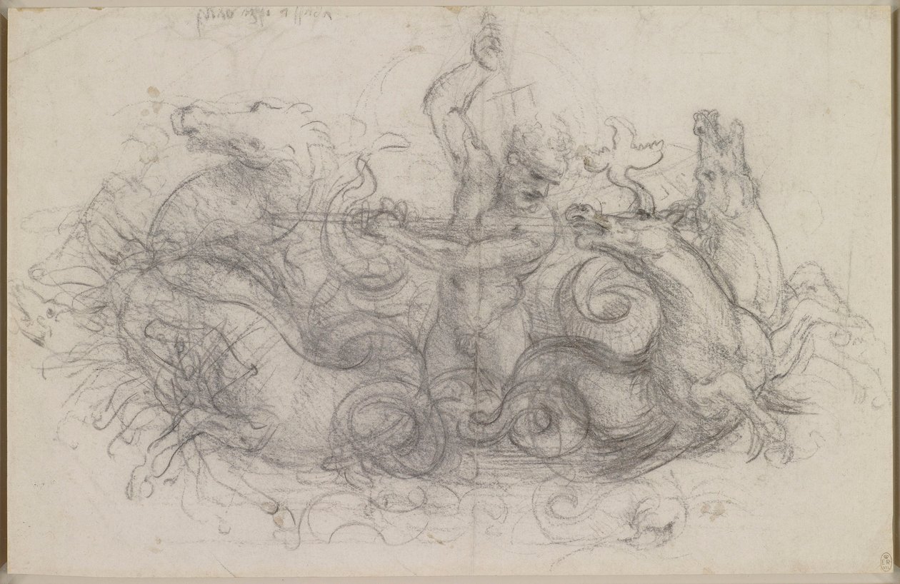 Léonard de Vinci - Neptune, vers 1504-5 - Leonardo da Vinci