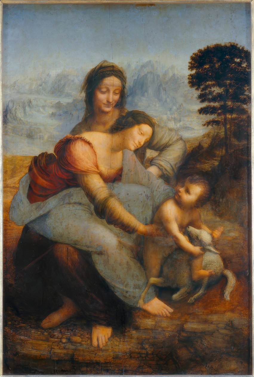 Léonard de Vinci, Sainte Anne, la Vierge et l
