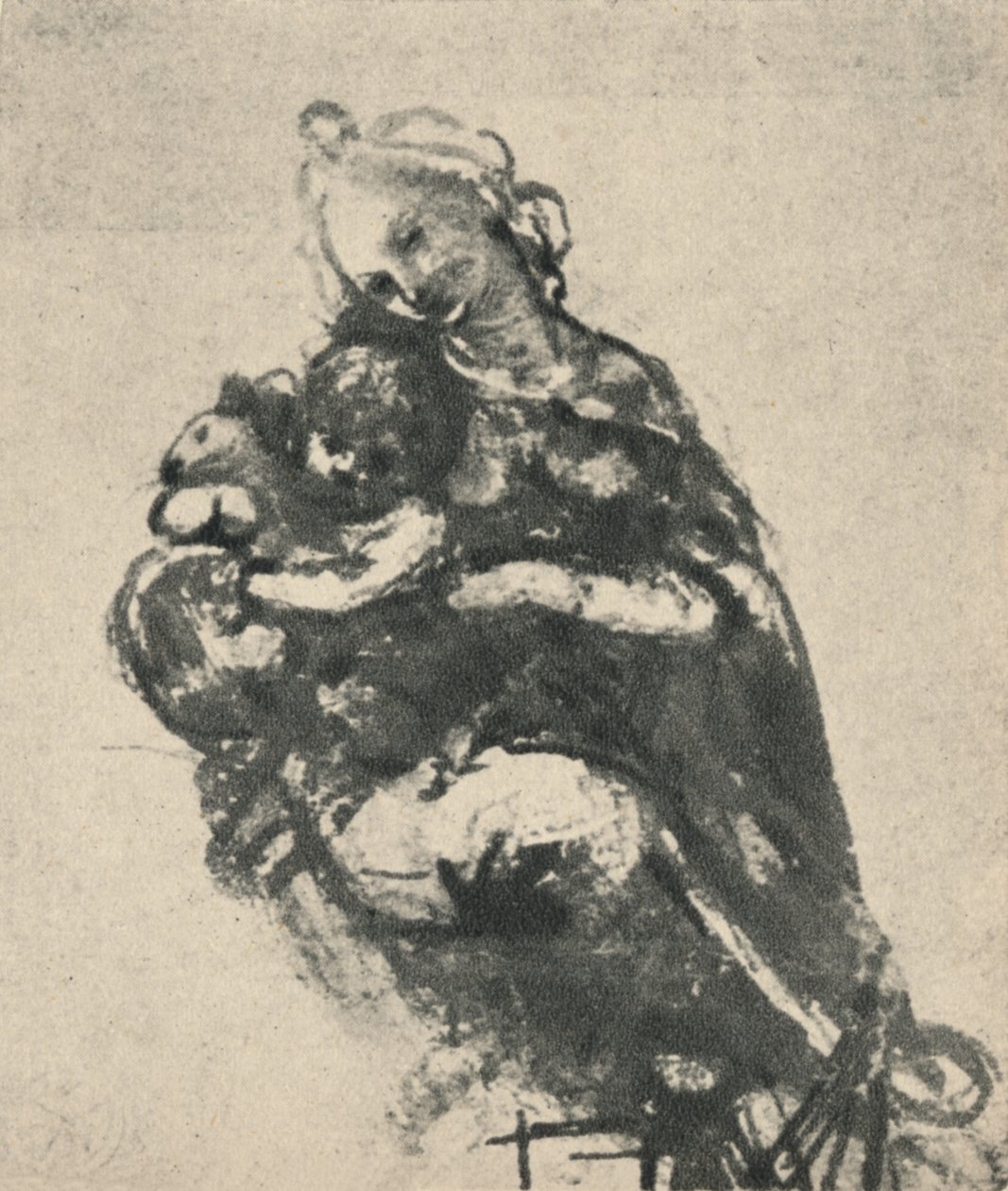 Madone et enfant avec un chat, vers 1475, 1945 - Leonardo da Vinci