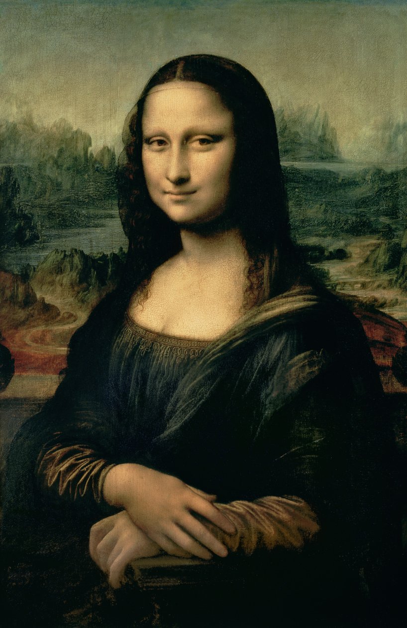 Mona Lisa, vers 1503-6 (huile sur panneau) - Leonardo da Vinci
