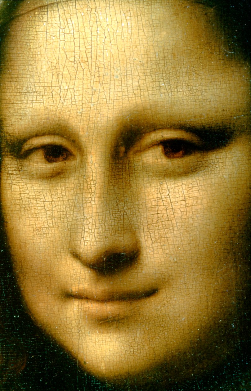Portrait de Mona Lisa (détail) - Leonardo da Vinci