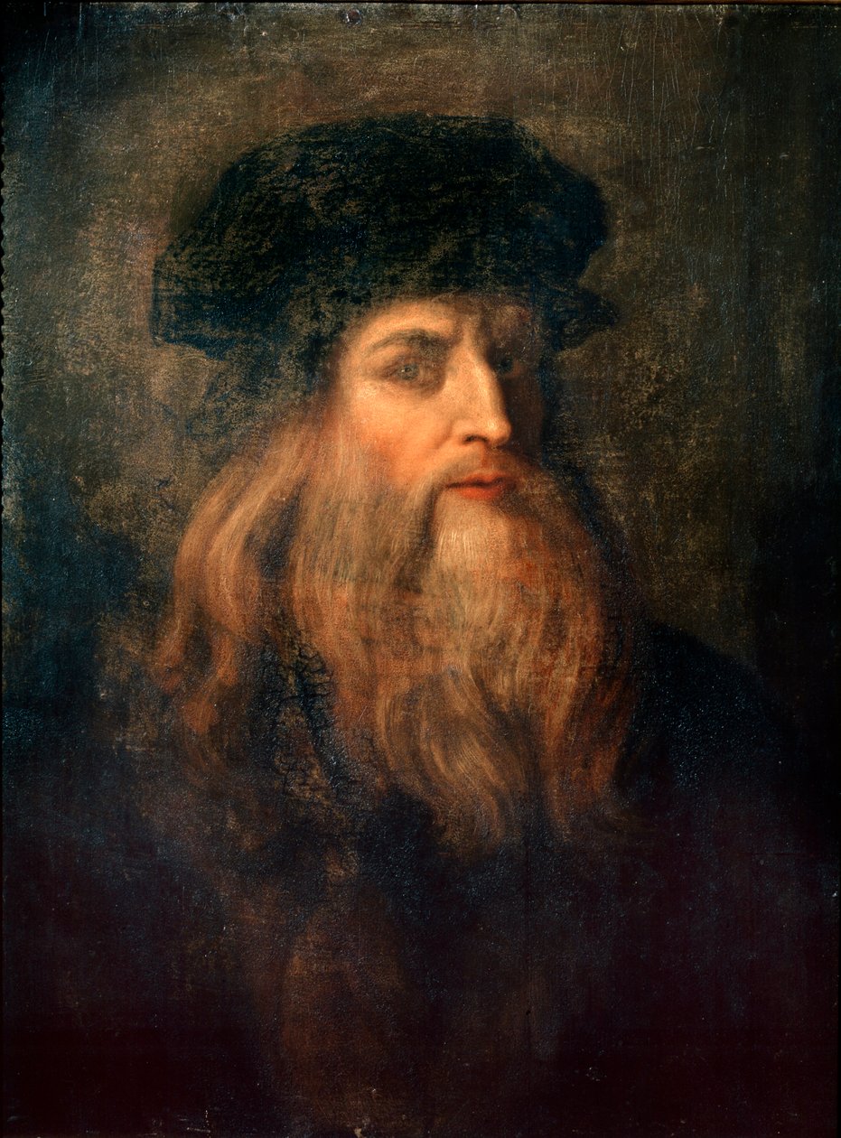 Présumé autoportrait (portrait de Lucan de Vinci) - Leonardo da Vinci