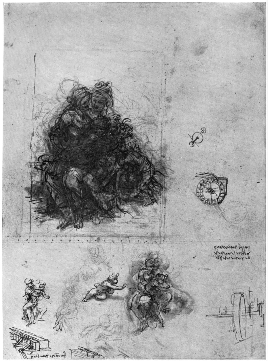 Études pour La Vierge et l