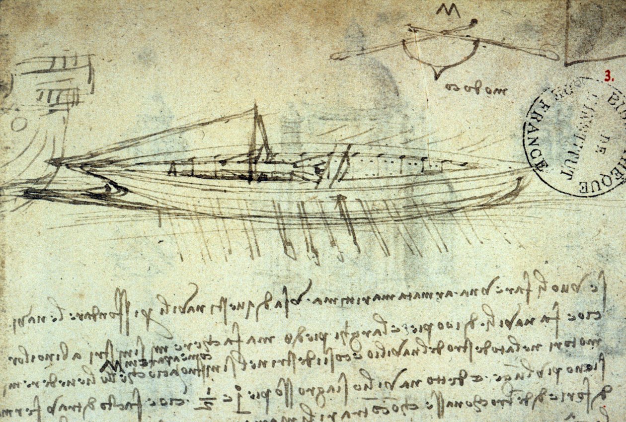 Étude de bateau équipé d