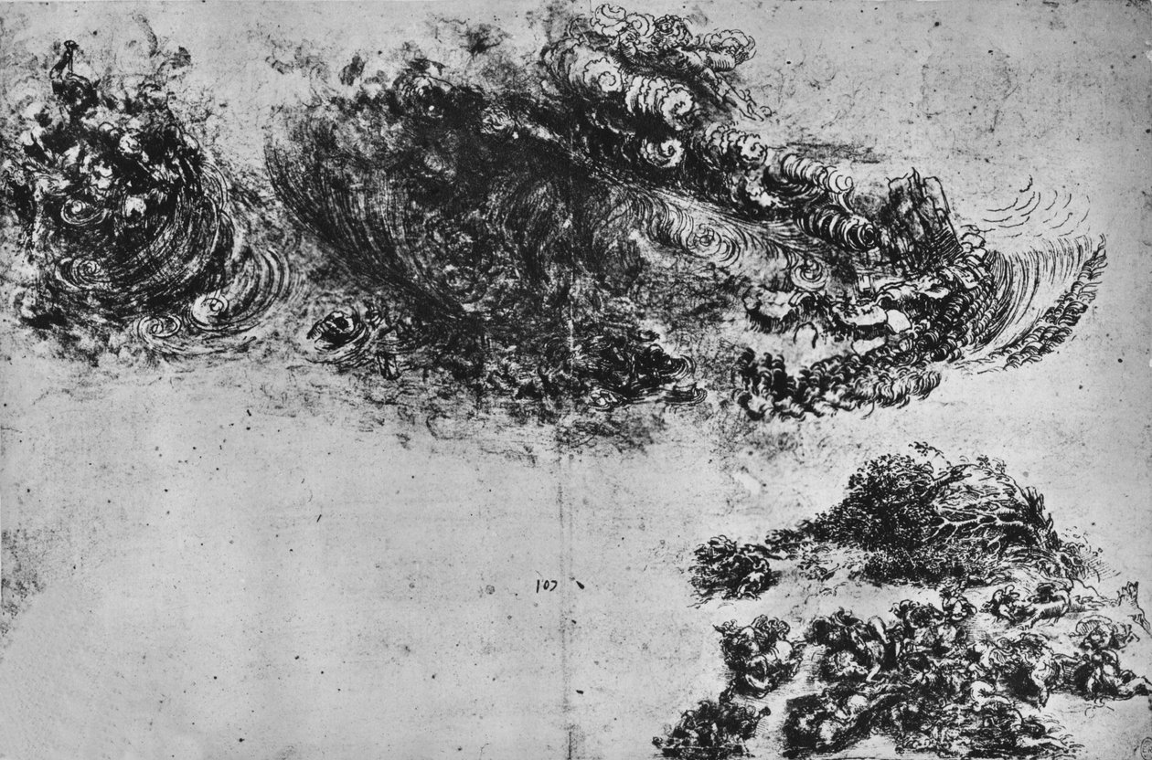 Le Déluge, vers 1480 1945 - Leonardo da Vinci
