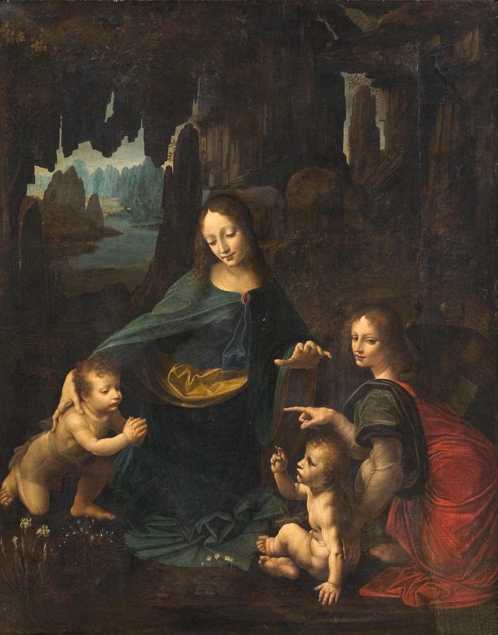 La Vierge aux rochers - Leonardo da Vinci