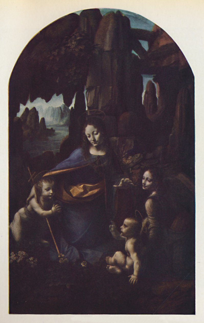 La Vierge aux rochers - Leonardo da Vinci