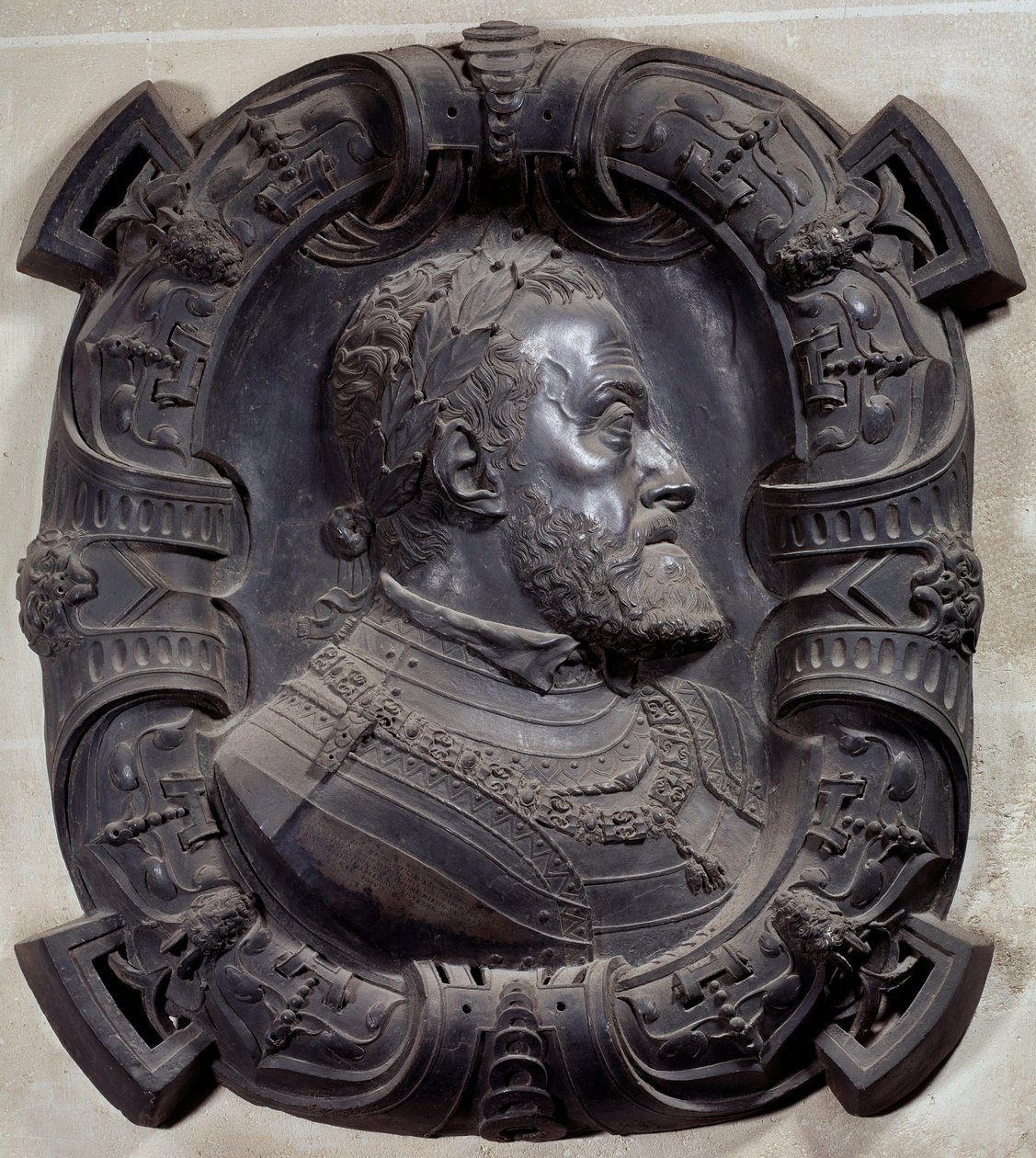 Portrait de profil de l