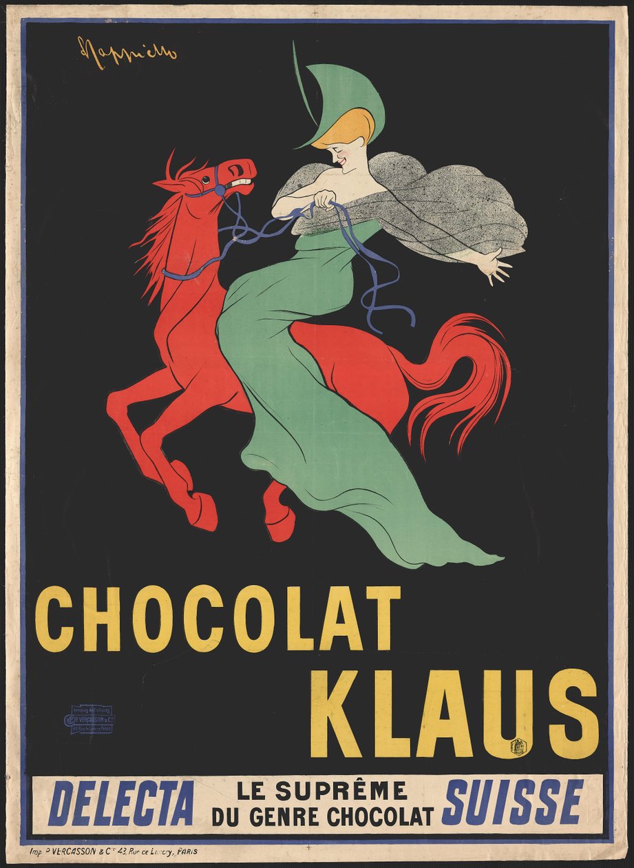 Chocolat Klaus - Leonetto Cappiello