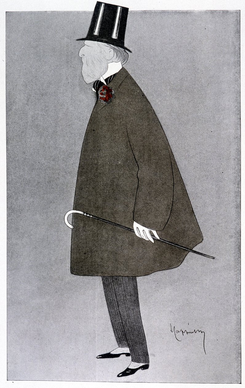 Portrait comique de Jacques Doucet dans « Fantasio » - Leonetto Cappiello