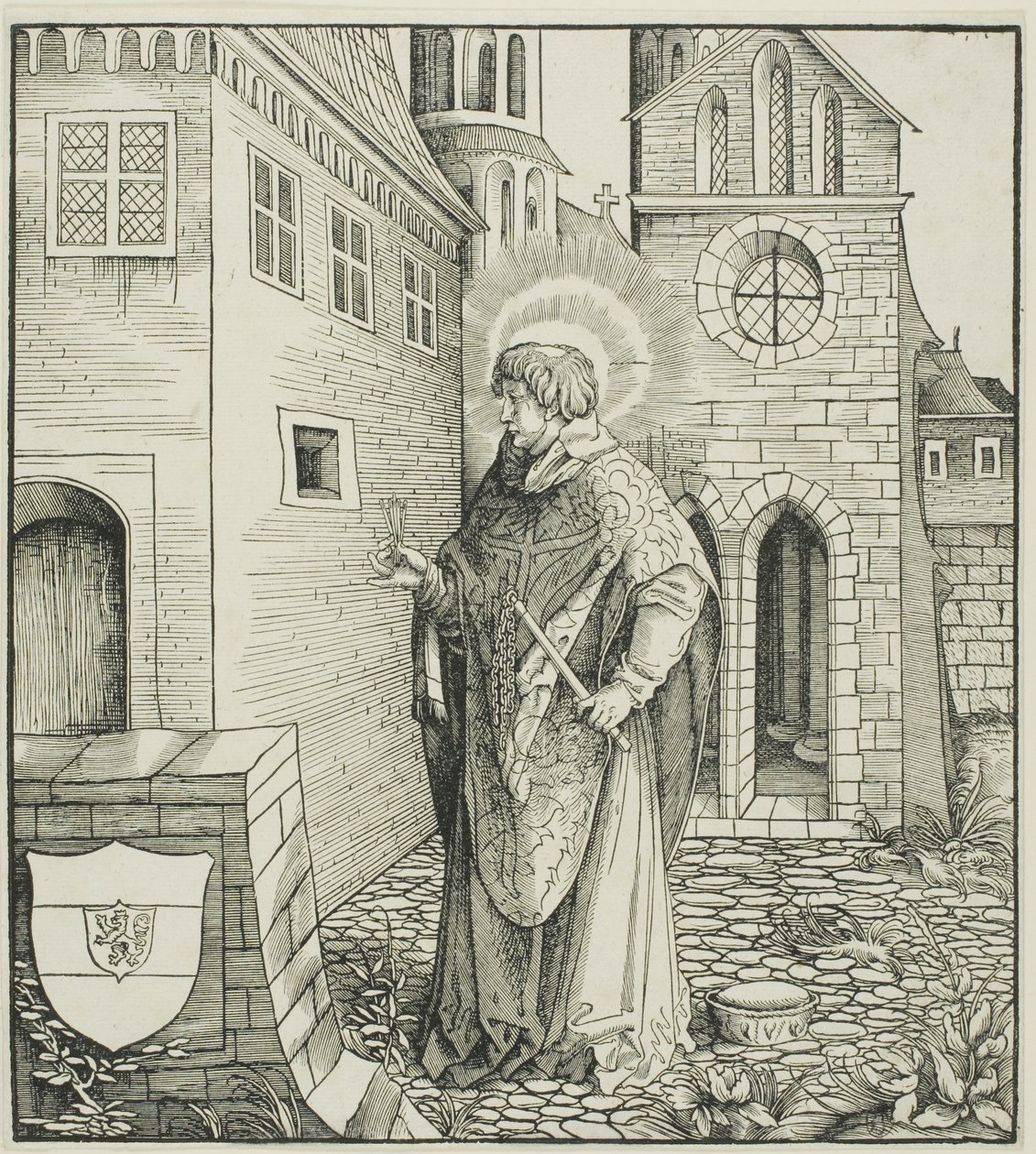 Saint Ferreolus, de Saints liés à la maison de Habsbourg - Leonhard Beck