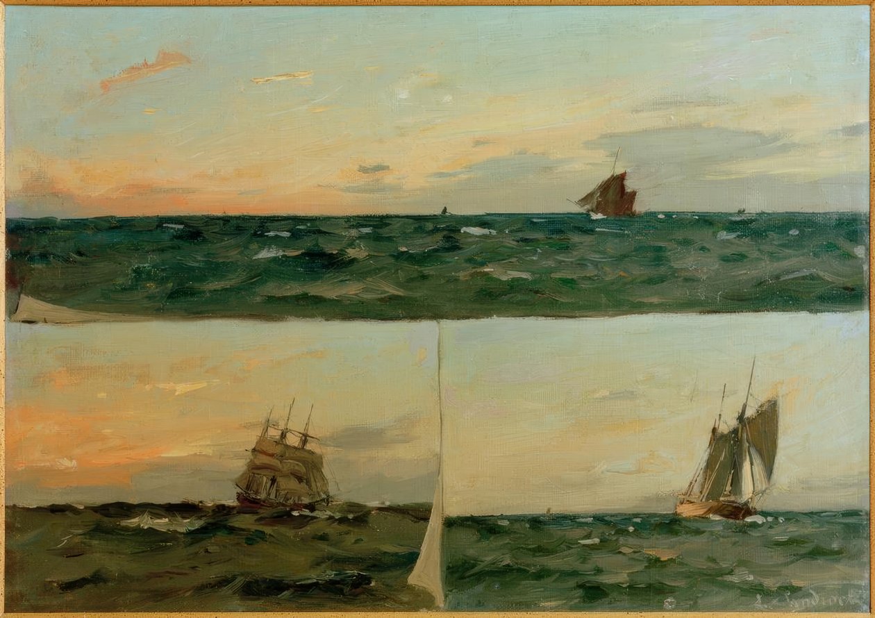 Divisé en trois, comme trompe-l