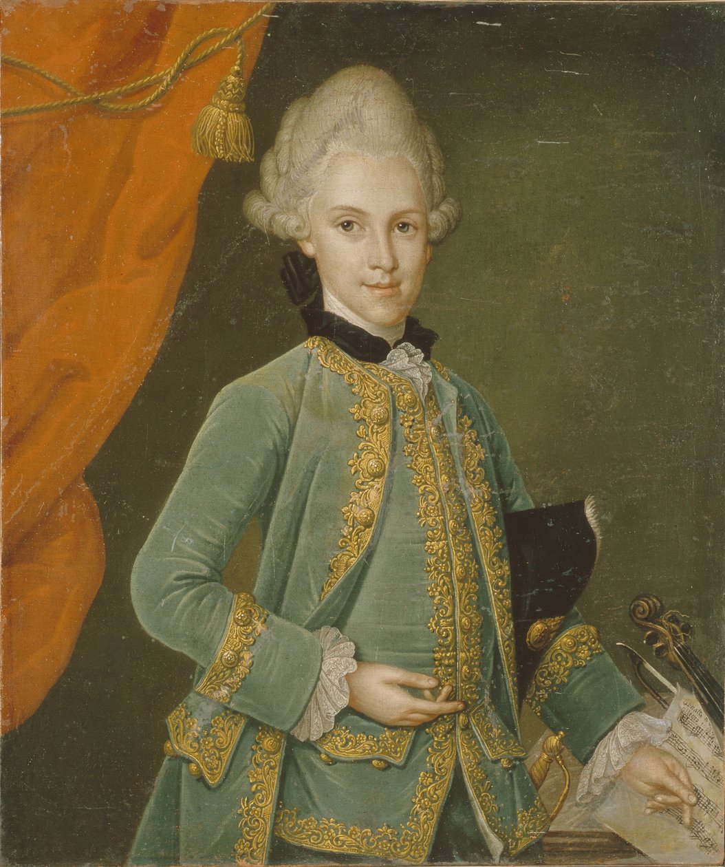 Portrait du comte Karl Gustav von Simolin 1715-1777 - Leonhard Schorer
