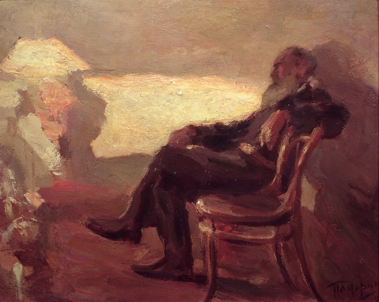 Lev Nikolaïevitch Tolstoï (1828-1910) 1901 - Leonid Osipovic Pasternak
