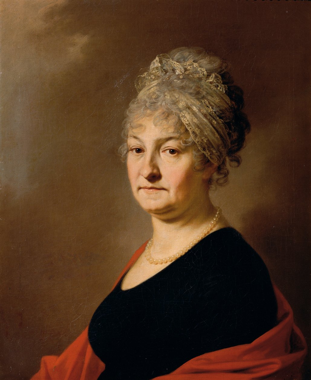 Portrait de la baronne Schlassnig, née Barreaux - Leopold Blonder