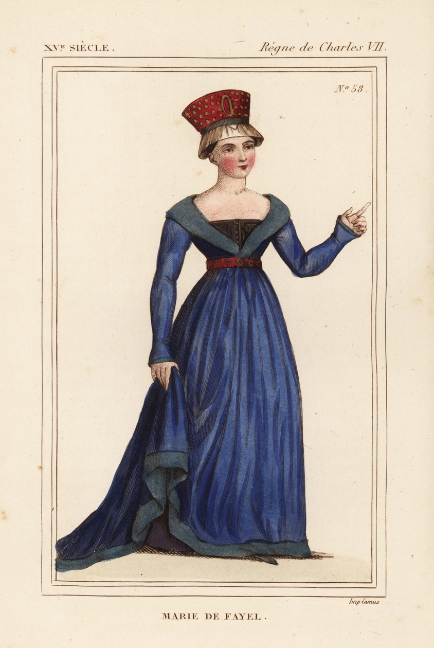 Marie de Fayel, comtesse de Dammartin, épouse de Renaud de Nanteuil, seigneur d