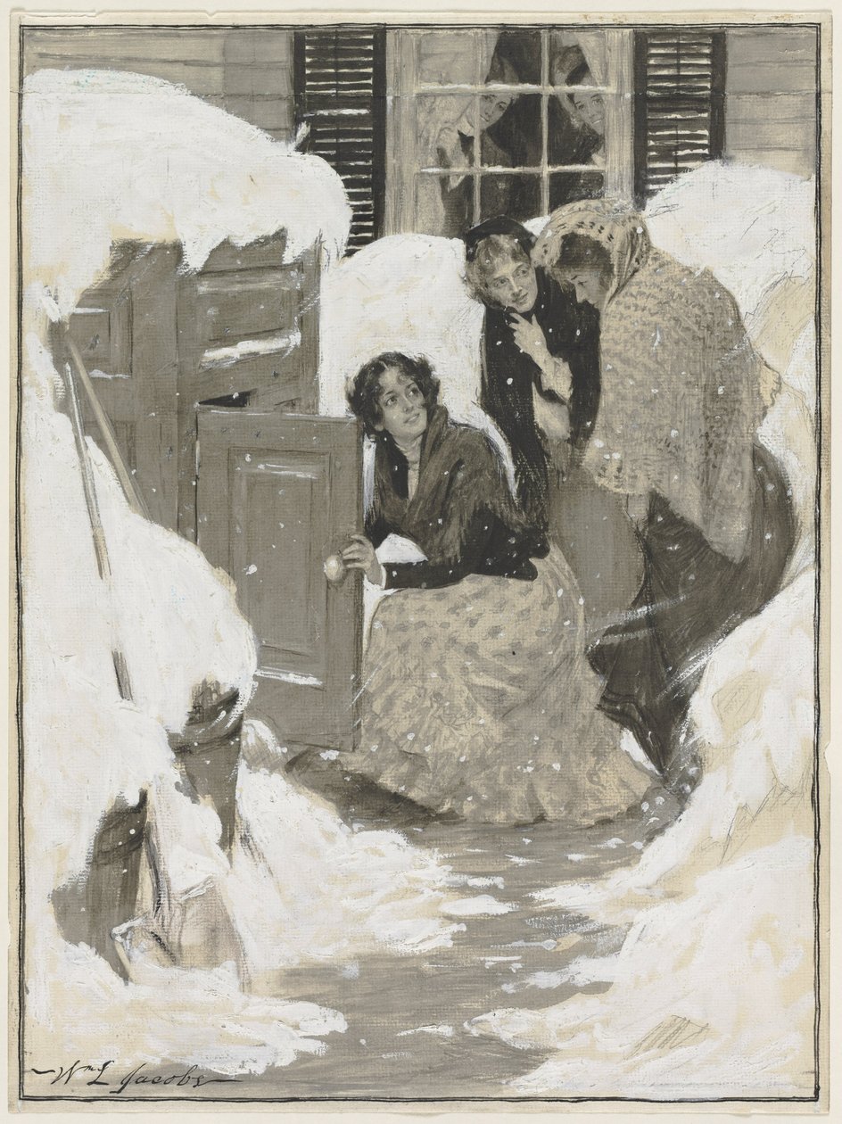 Esquisse pour une illustration de livre - Leroy William Jacobs