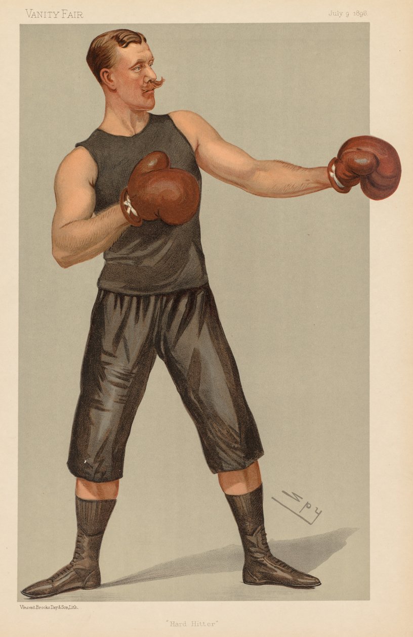 Vanity Fair: Hard Hitter, 1896 - Leslie Matthew