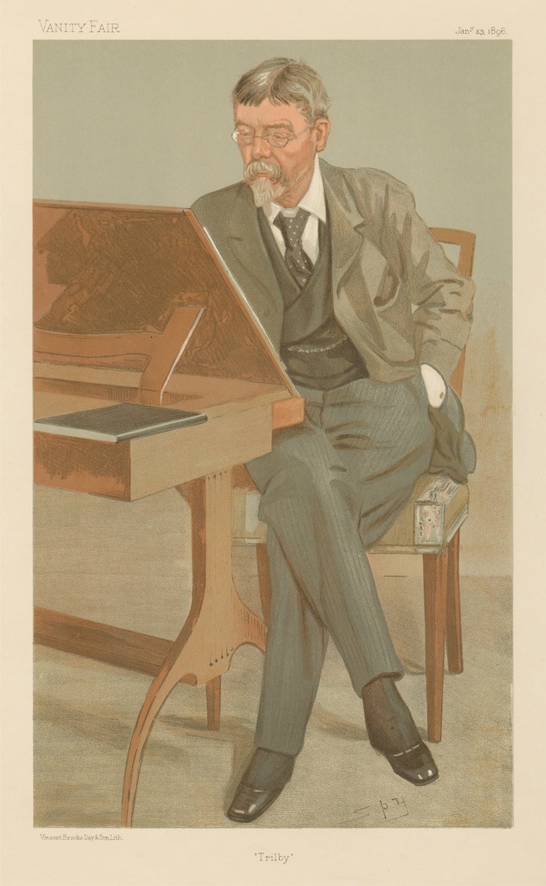 Trilby, George Louis Palmella Du Maurier (série Vanity Fair) - Leslie Matthew Spy Ward