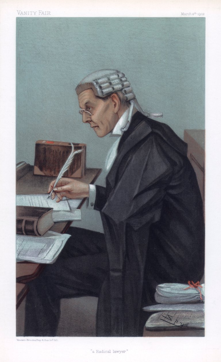 Un avocat radical, 1902 - Leslie Matthew Ward