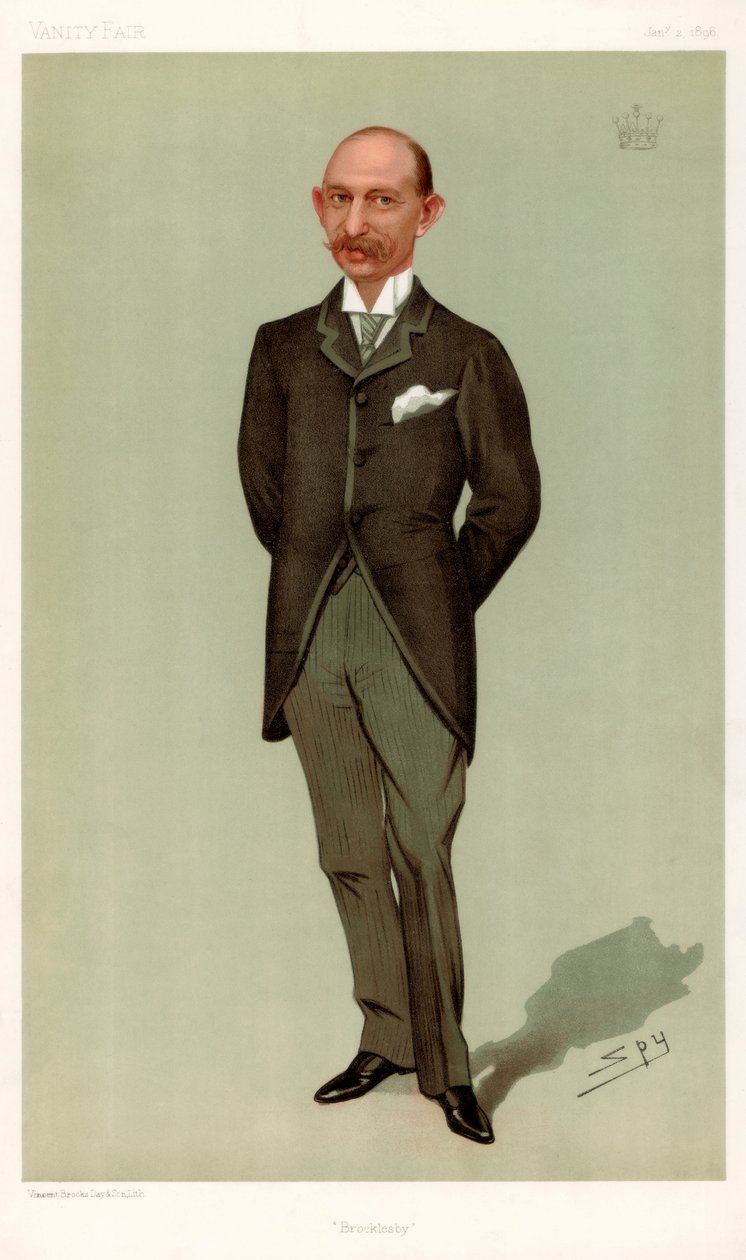 Brocklesby, le comte de Yarborough, 1896 - Leslie Matthew Ward