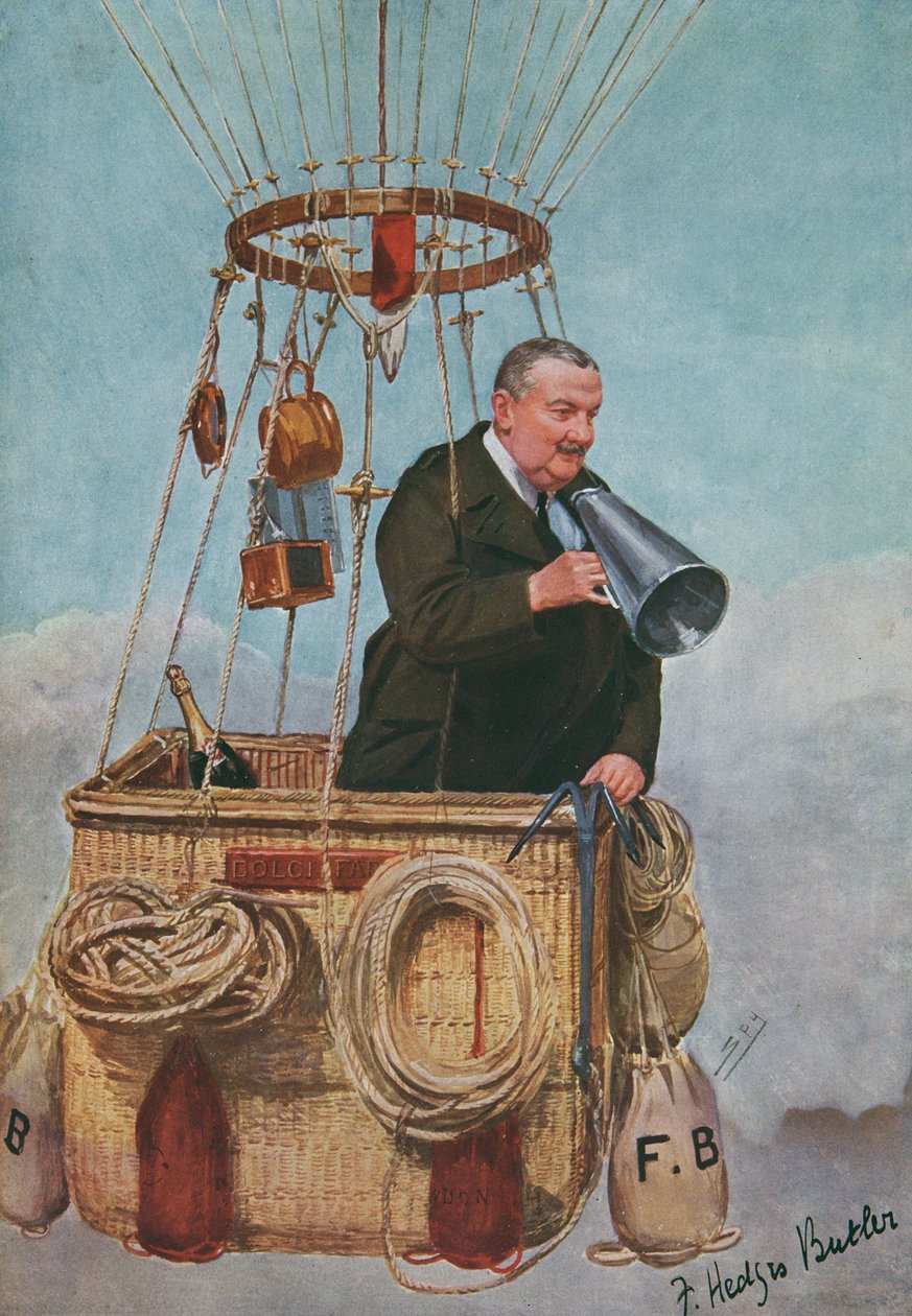 Frank Hedges Butler, illustration de Vanity Fair, 11 décembre 1907 - Leslie Matthew Ward