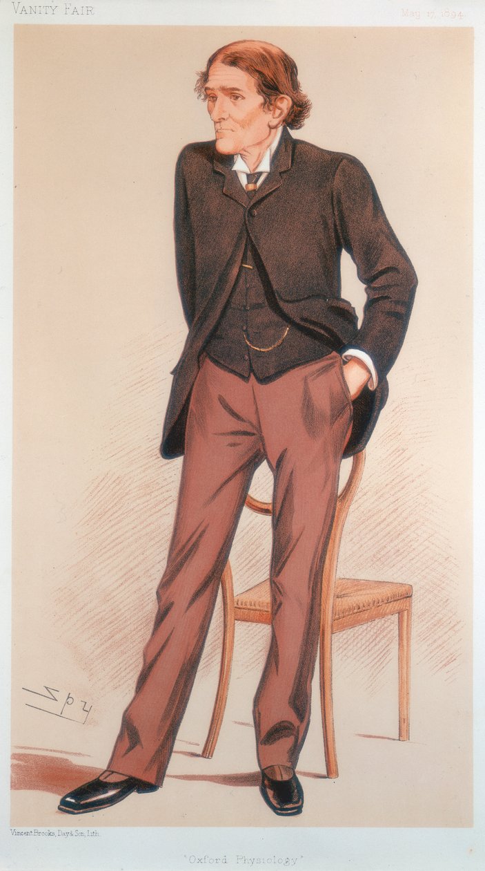 John Scott Burdon-Sanderson, physiologiste britannique, 1894 - Leslie Matthew Ward