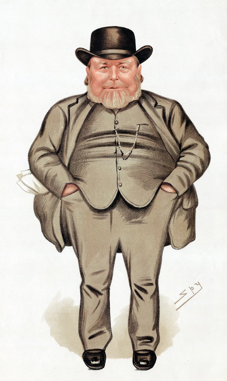 Joseph Arch 1826-1919, ouvrier agricole anglais, syndicaliste et politicien, 1886 - Leslie Matthew Ward